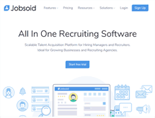 Tablet Screenshot of jobsoid.com